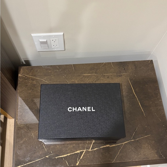 Chanel Black and Beige High Heeled Mules - Picture 6 of 6